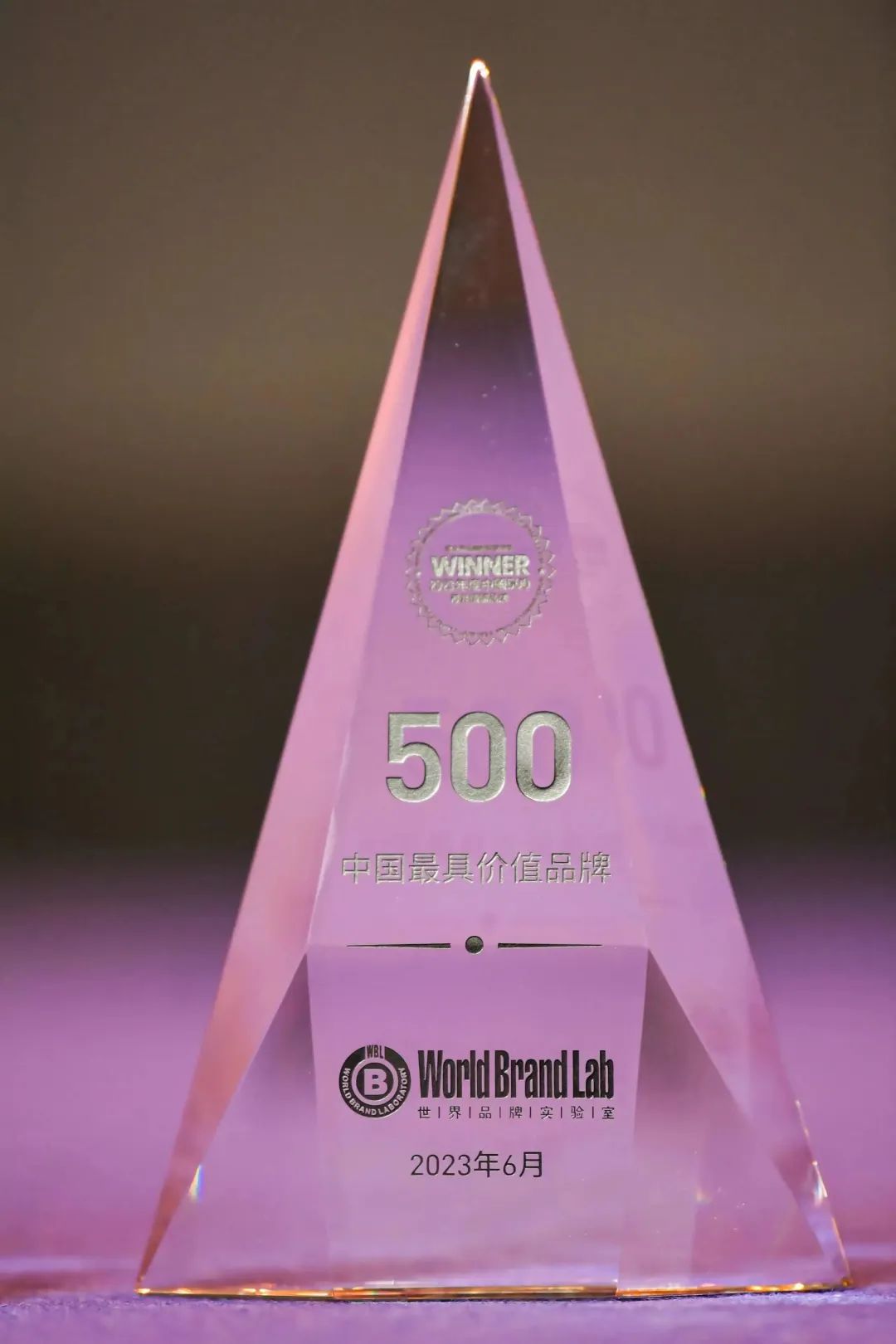 权威认证 非凡国际入选中国500最具价值品牌