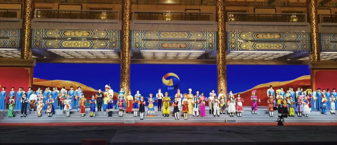 非凡国际视效科技助力“一带一路”顶峰论坛迎接宴会圆满进行